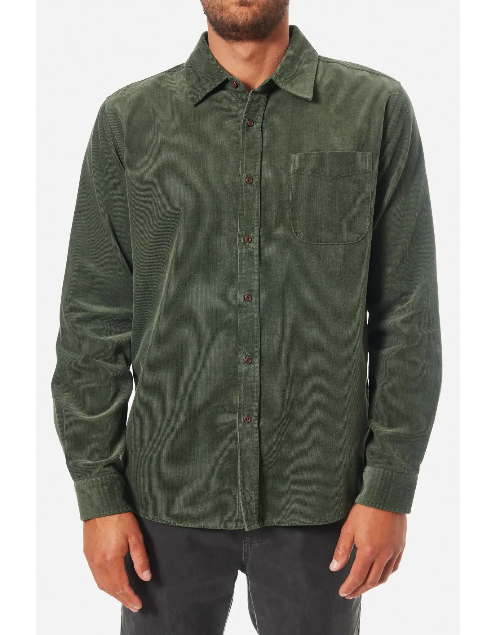 KIN - Cord Shirt / Thyme