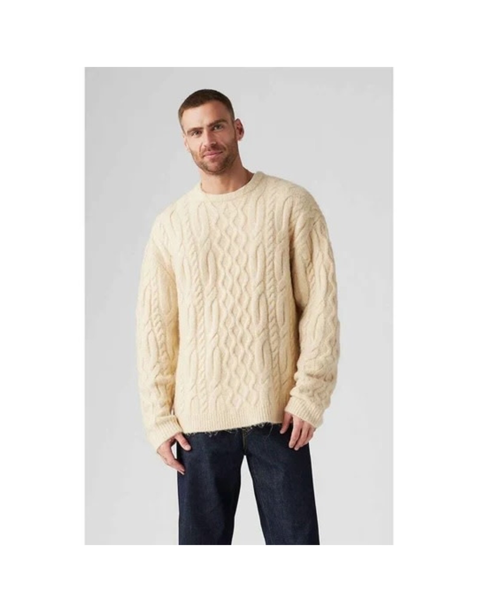 Levi's - Cable Crewneck / Fog