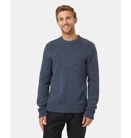 Tentree - Fleck Cotton Sweater / Blue