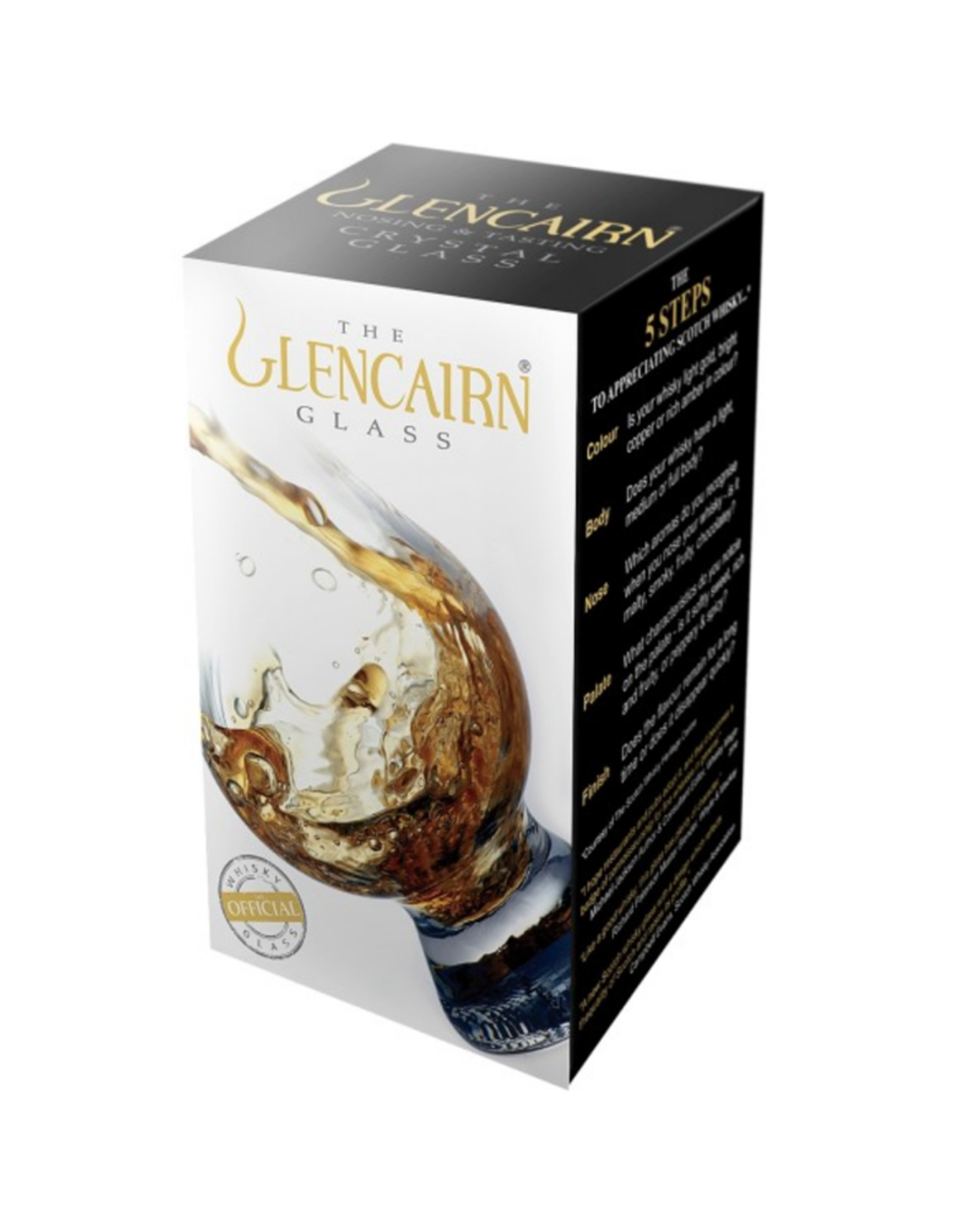 ICM - Glencairn Glass Gift Boxed / Scotch & Whiskey Snifter, 200ml