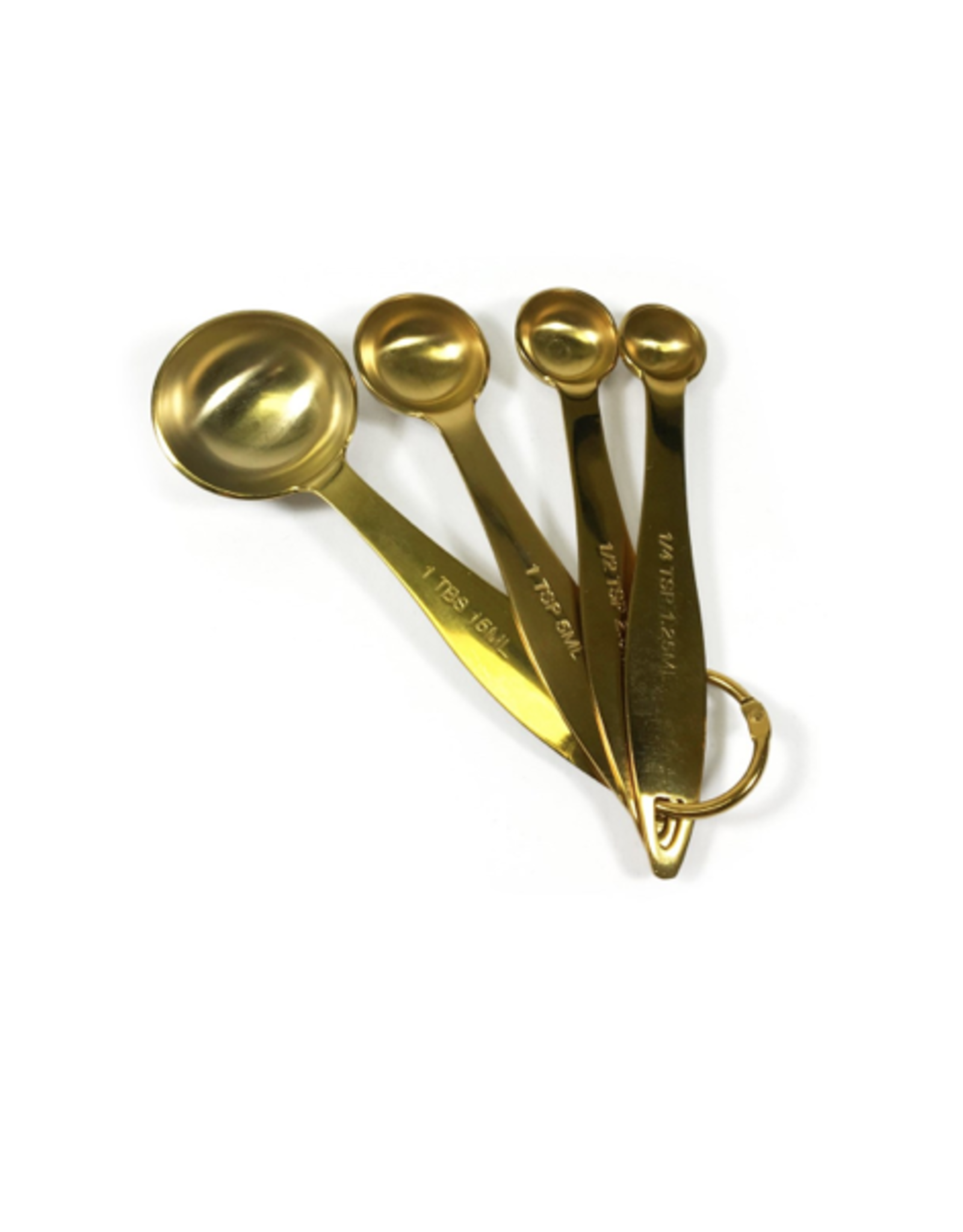 TIMCo PLE - Measuring Spoons / Set 4, Gold