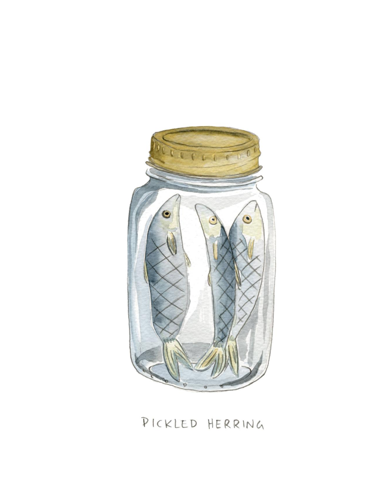 TIMCo Kat Frick Miller - Card / Pickled Herring, 4.25 x 5.5"