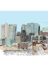 Emma Fitzgerald - Print / Halifax Skyline, 8.5 x 11"