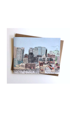 Emma Fitzgerald - Card / Halifax Skyline, 4.25 x 5.5"