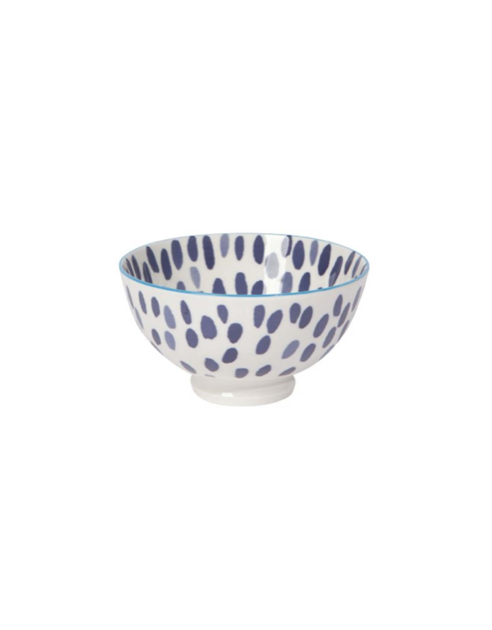 DCA - Bowl / Blue Polka, 4"