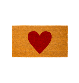 TIMCo IBA - Doormat / True Love, Red, 16 x 28"