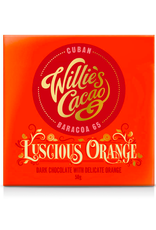 DLE - Willie's Cacao Chocolate Bar / Luscious Orange, 50g