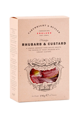 DLE - Cartwright & Butler Hard-Boiled Sweets / Rhubarb & Custard, 190g
