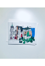 Emma Fitzgerald - Holiday Card / Lunenburg Christmas Trees, 4.25 x 5.5"