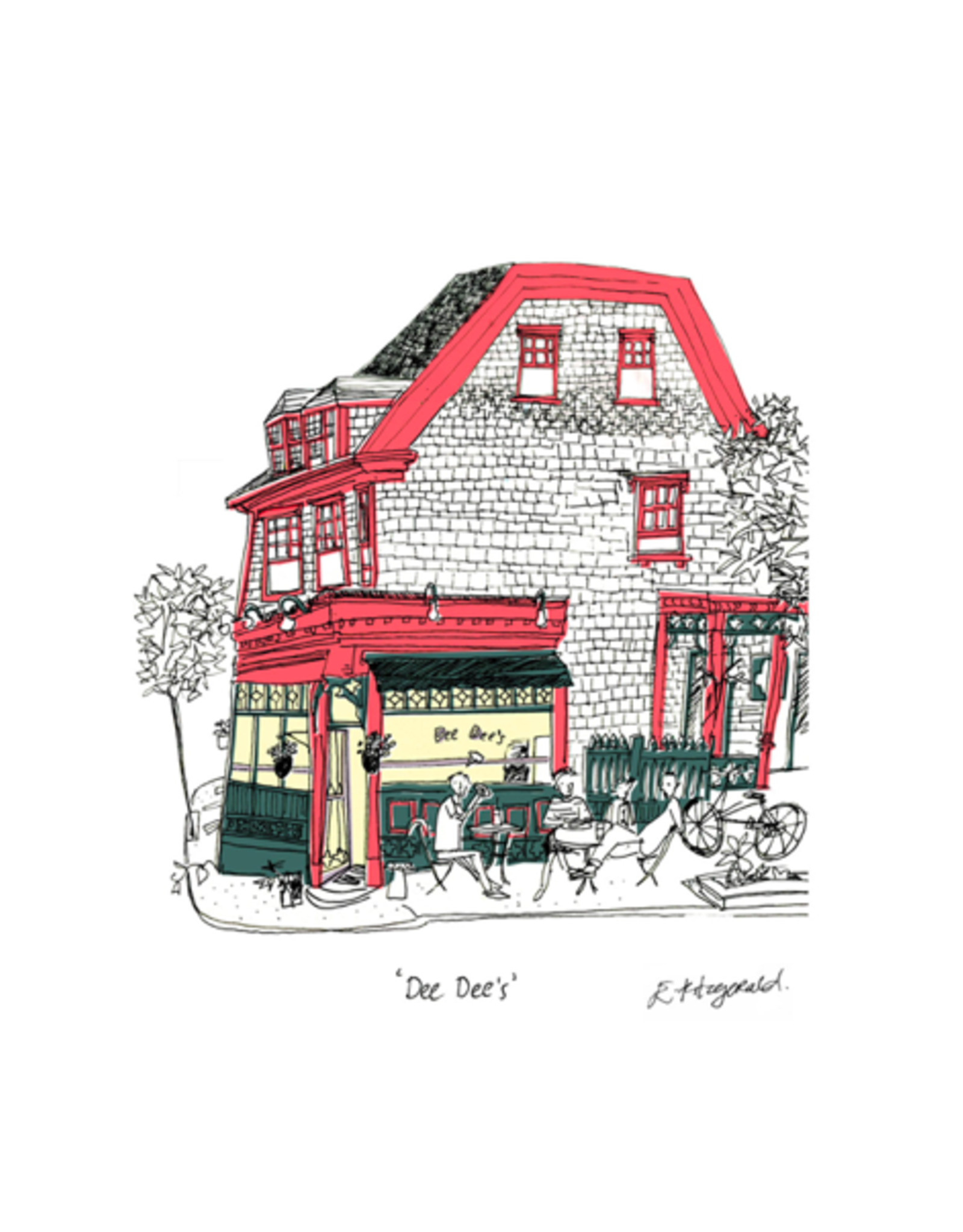 Emma Fitzgerald - Print / Dee Dee's 8.5 x 11"