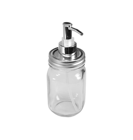 TIMCo CTG - Soap Dispenser / Mason Jar, Clear