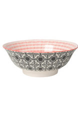 DCA - Bowl / Black & Red, 8"