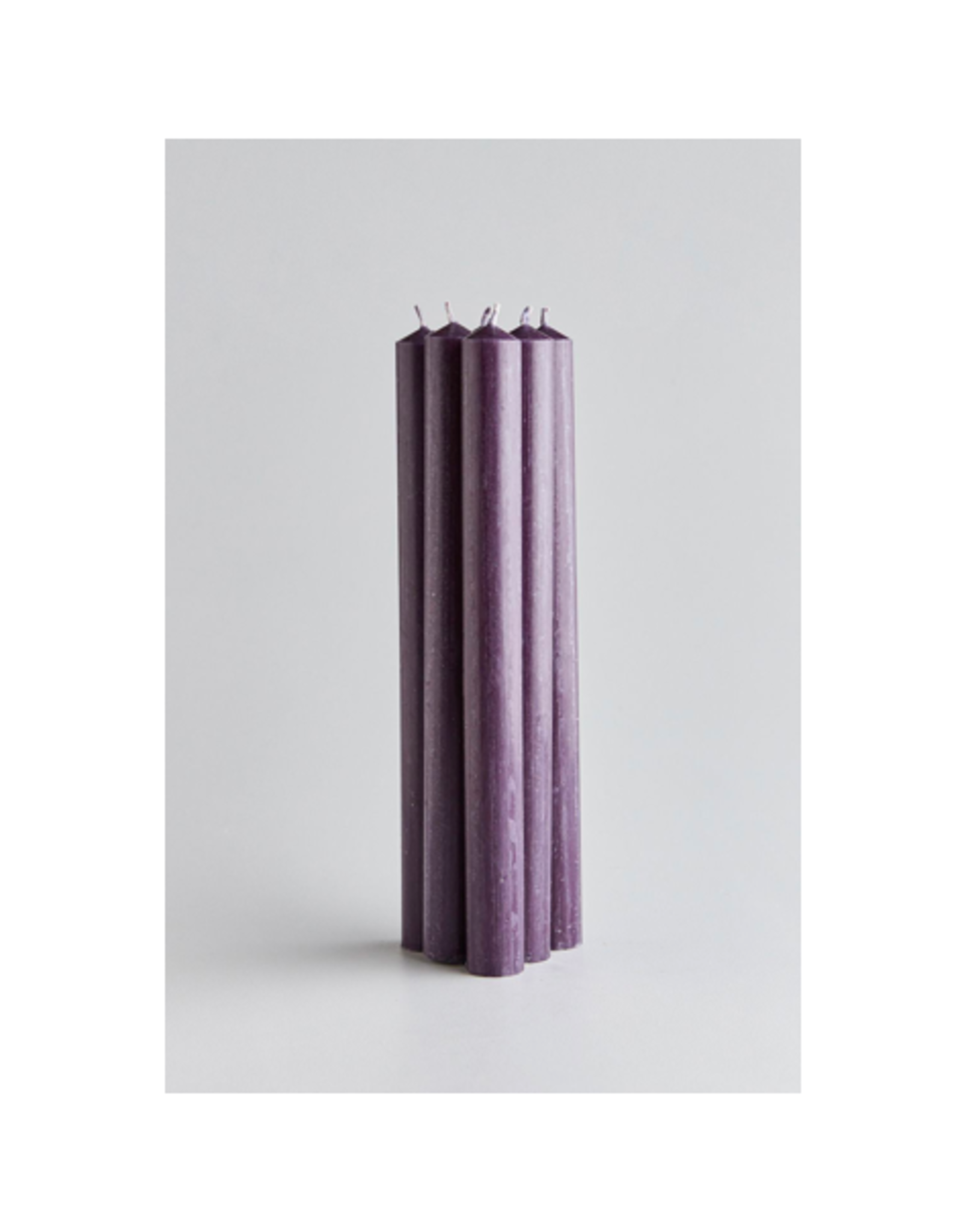 DLE St. Eval Taper Candle / Charcoal, 10" The Independent