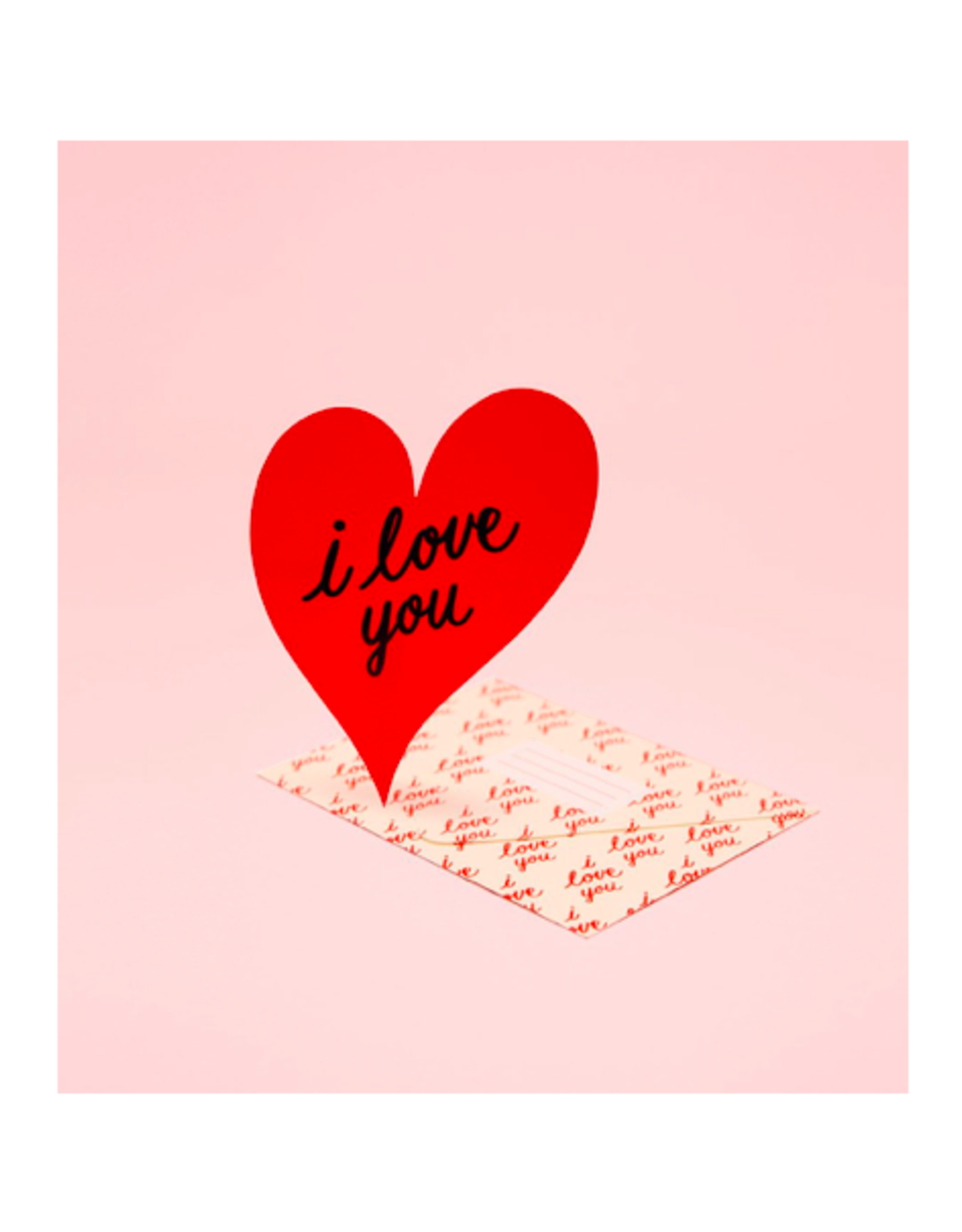 CAP - Card / I Love You, 4.25 x 5.5"