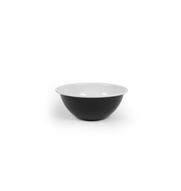 CON - Enamel Serving Bowl / Black, 8"