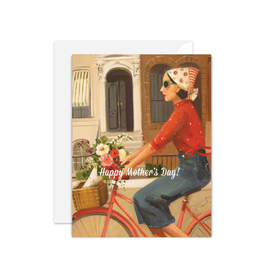 Janet Hill - Card / Happy Mother's Day, Brownstones, 4.25 x 5.5"