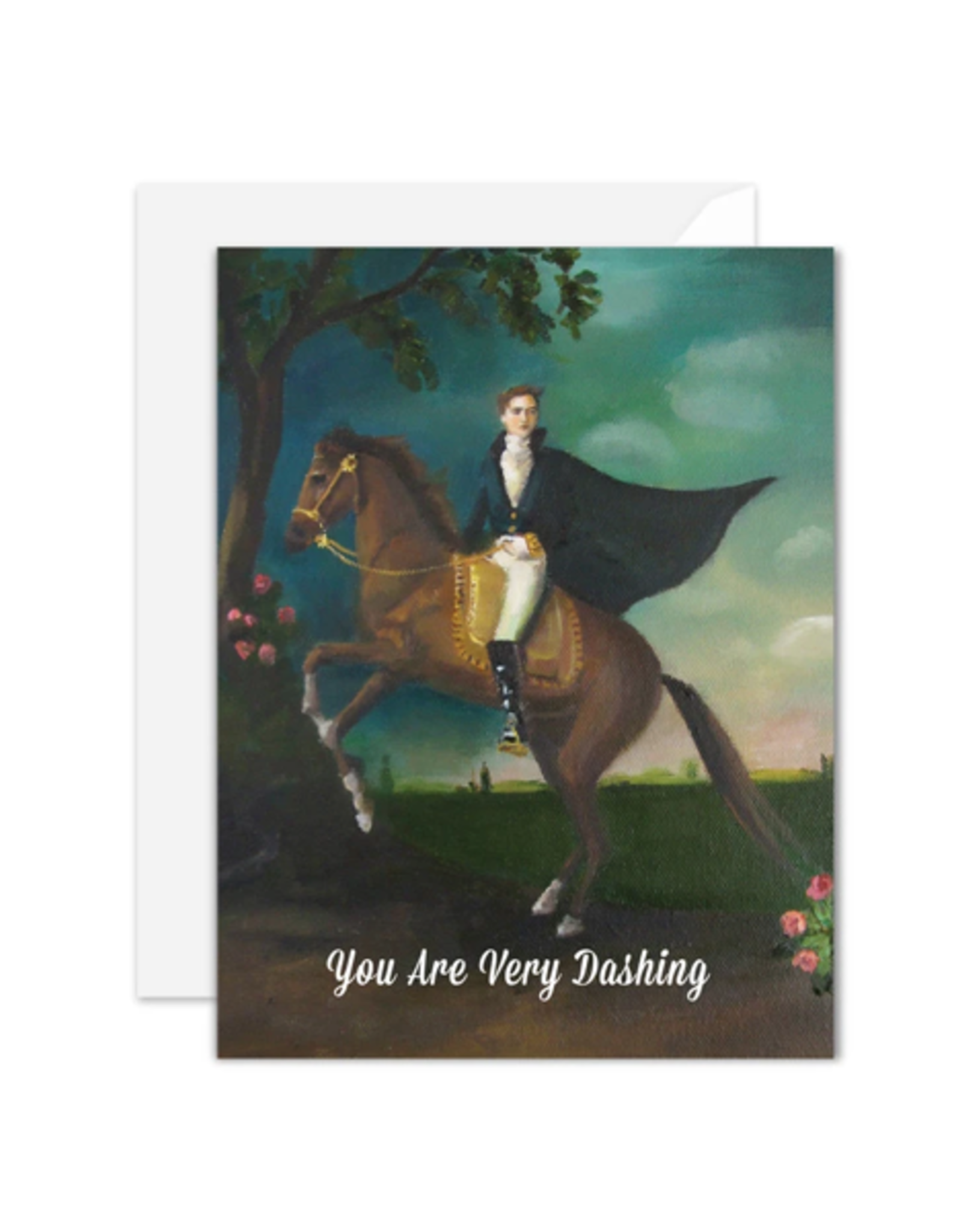 TIMCo Janet Hill - Card / You are Very Dashing, 4.25 x 5.5"