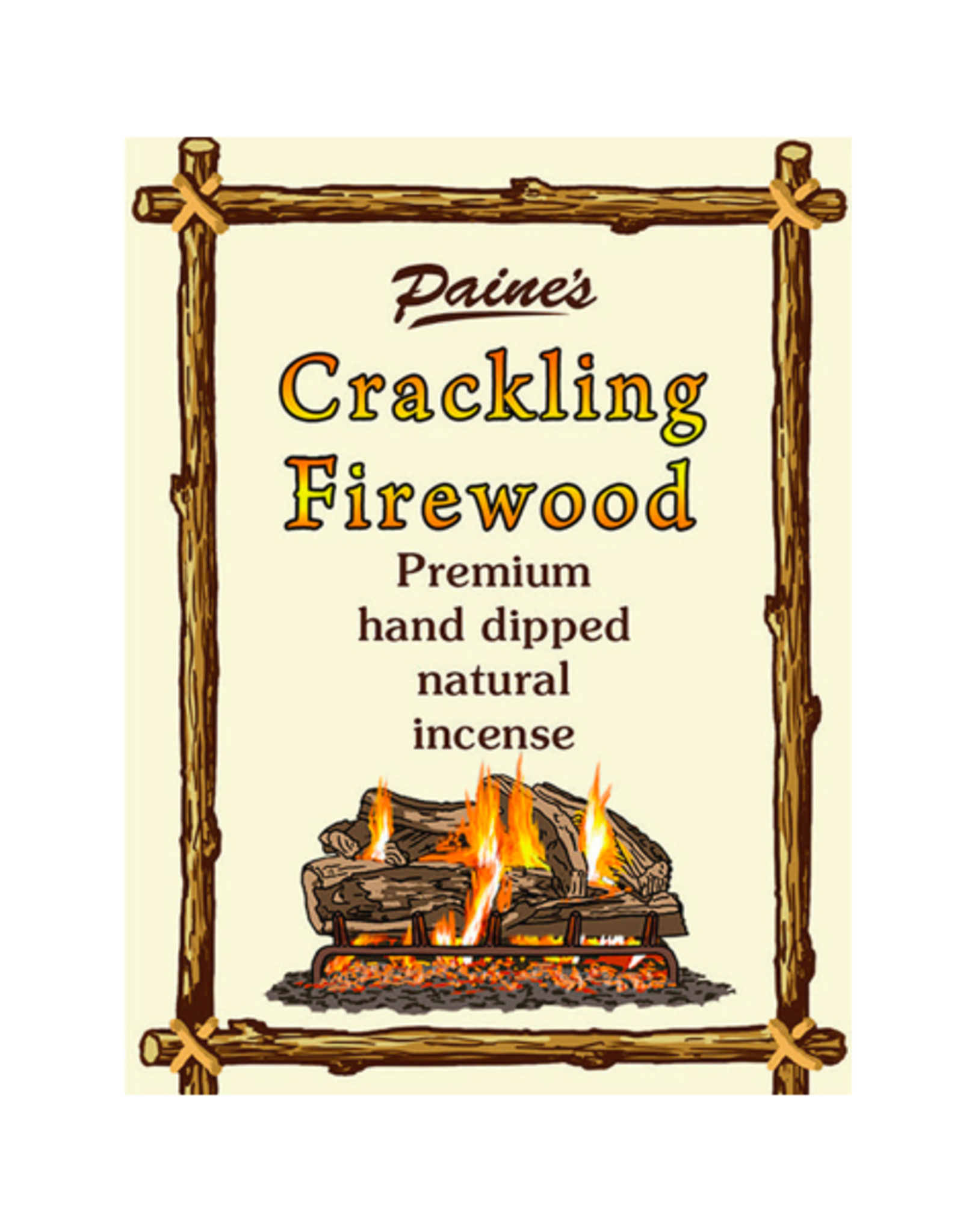 Incense Sticks - Crackling Firewood