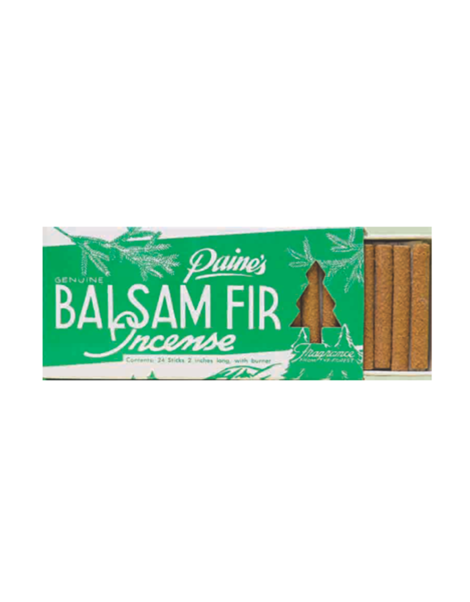 Incense Cones & Holder - Balsam Fir
