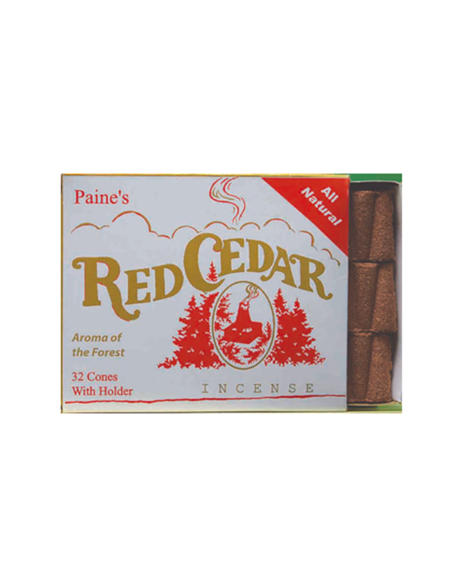 Incense Cones & Holder - Red Cedar