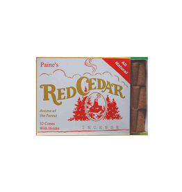 The Independent Mercantile Co. PNE - Incense Cones & Holder / 32, Red Cedar