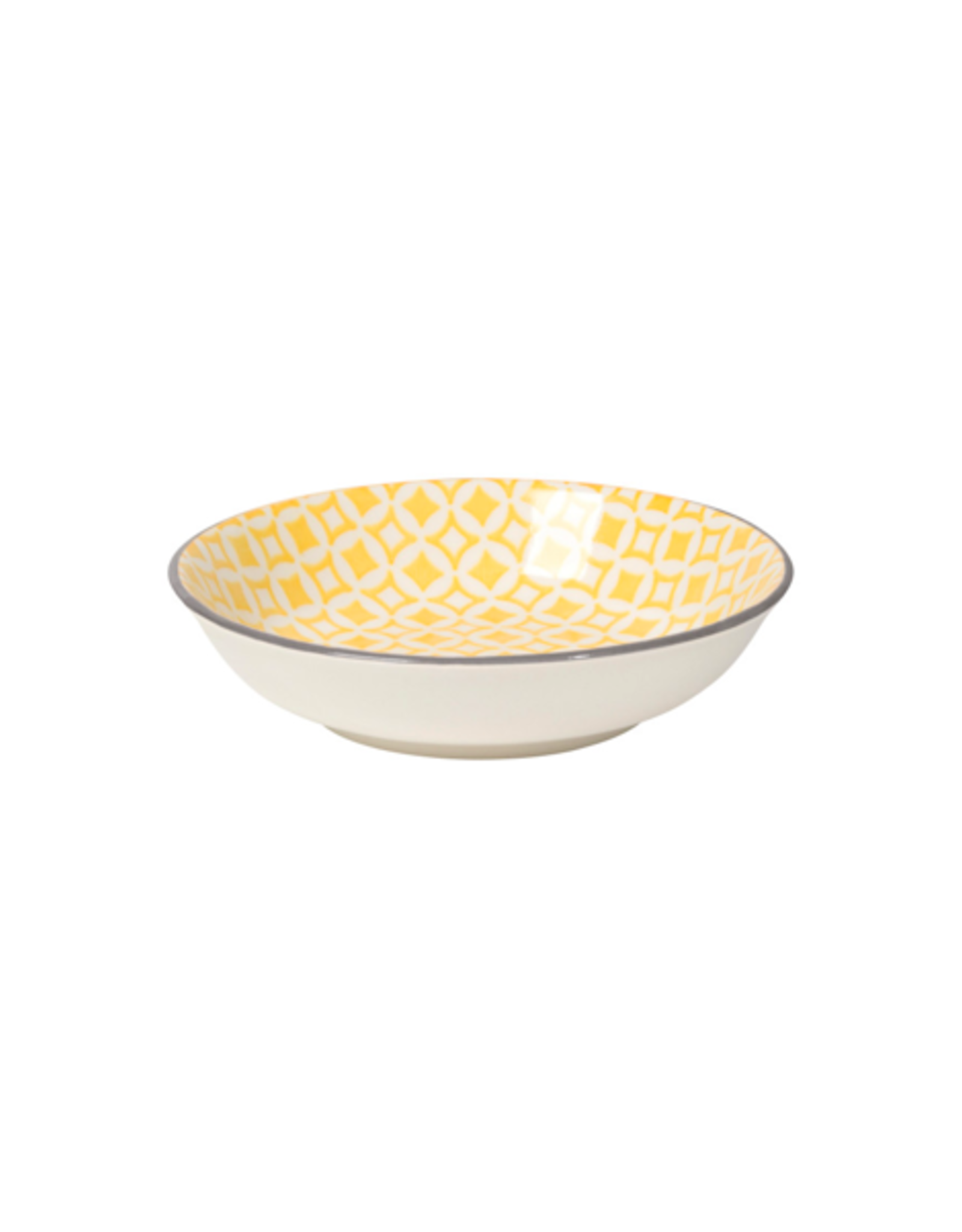 Dip Bowl - Grey & Yellow