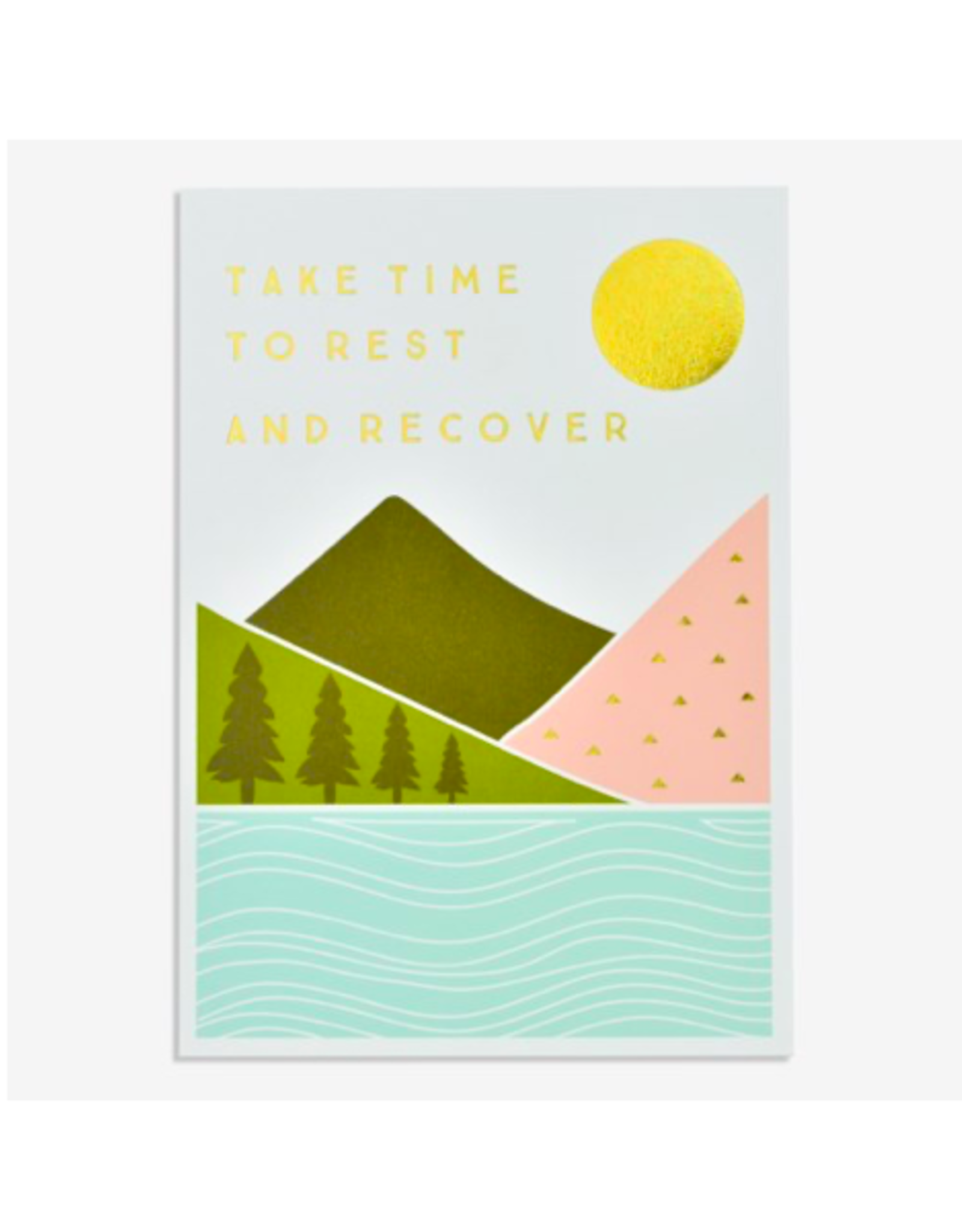 Card - Take Time to Rest and Recover