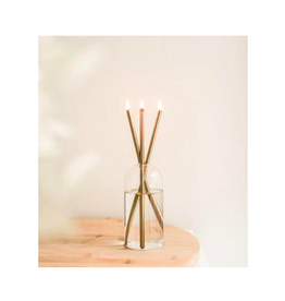 Candlesticks - Everlasting Candle Co., Gold, Set of 3