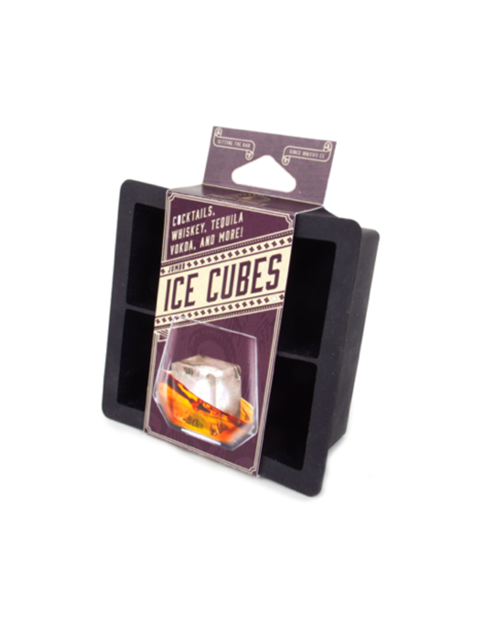 PLE - Ice Cube Tray * / 4 Jumbo Cubes