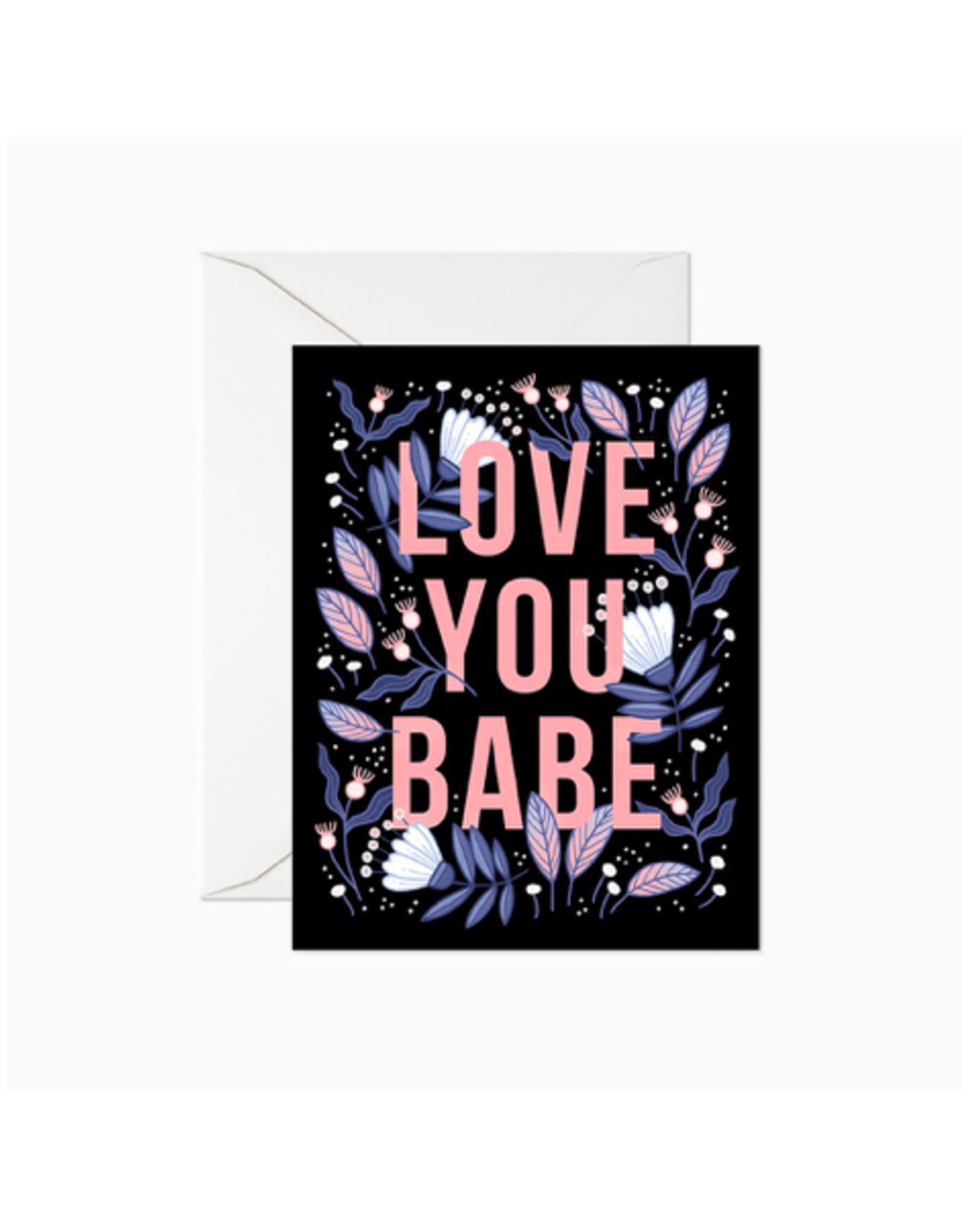 TIMCo LER - Card / Love You Babe, 4.25 x 5.5"