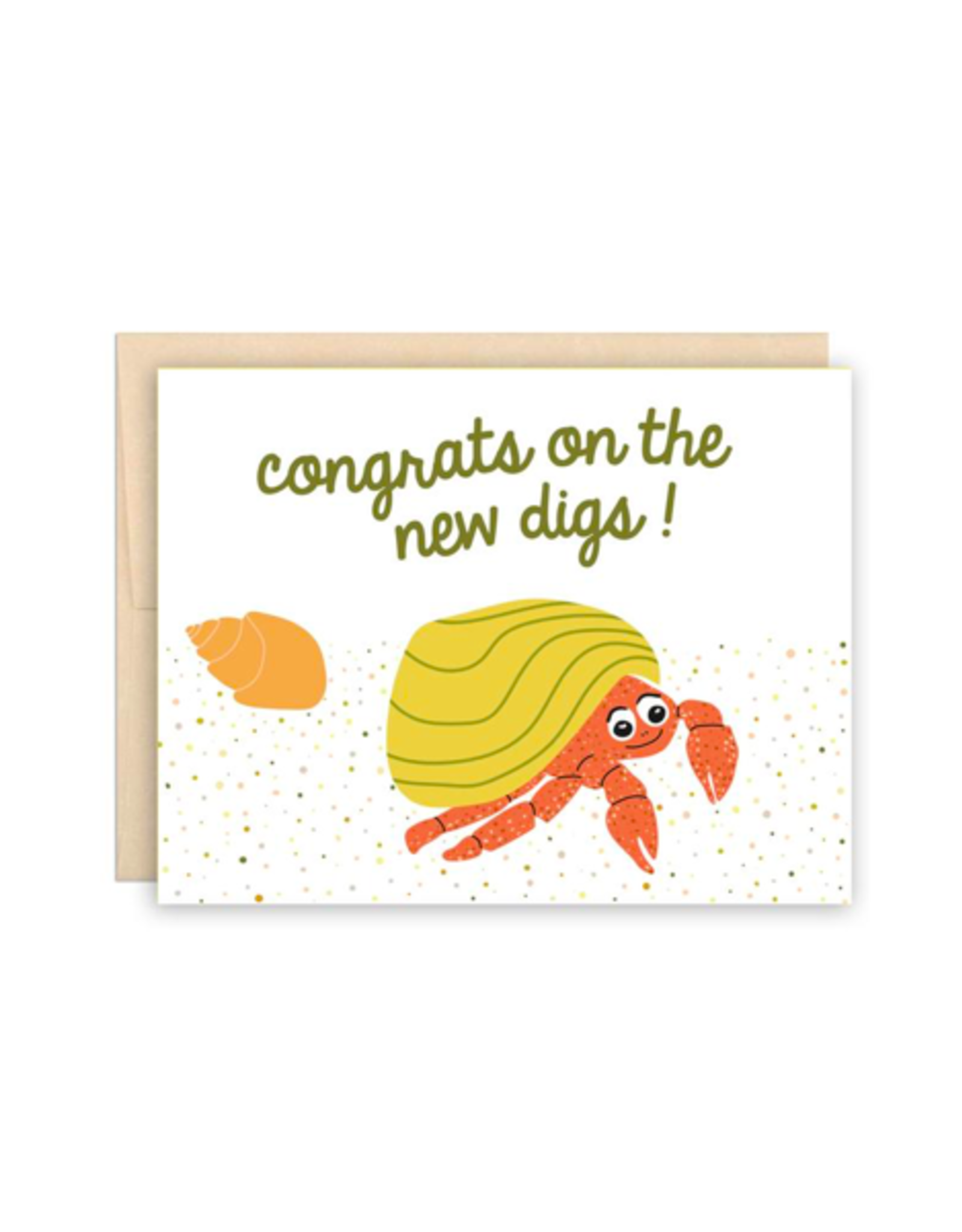 Beautiful Project - Card / Congrats on the New Digs, 4.25 x 5.5"