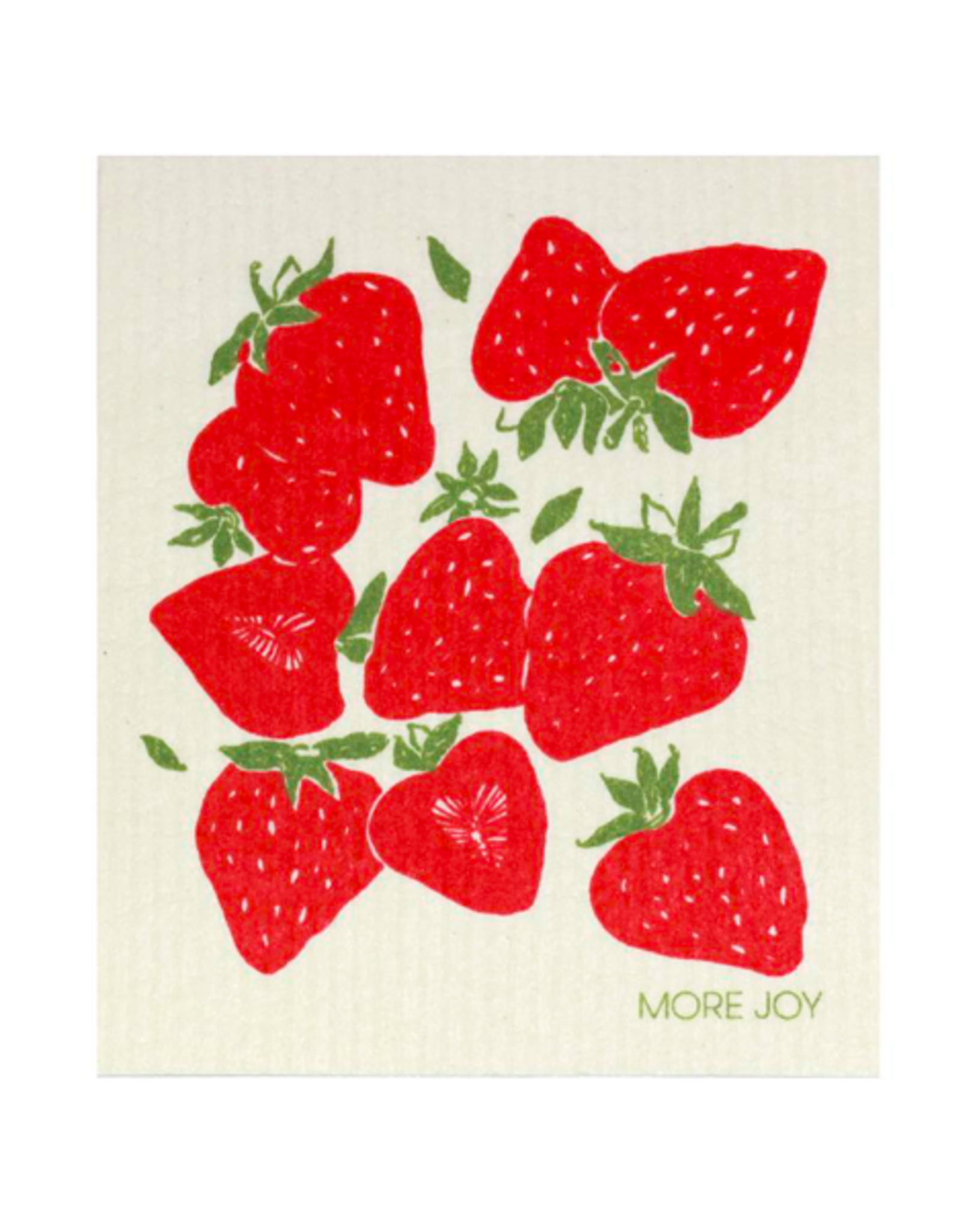 NGE - Swedish Sponge Cloth / Strawberries
