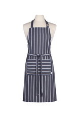 Apron - Butcher Stripe, Navy