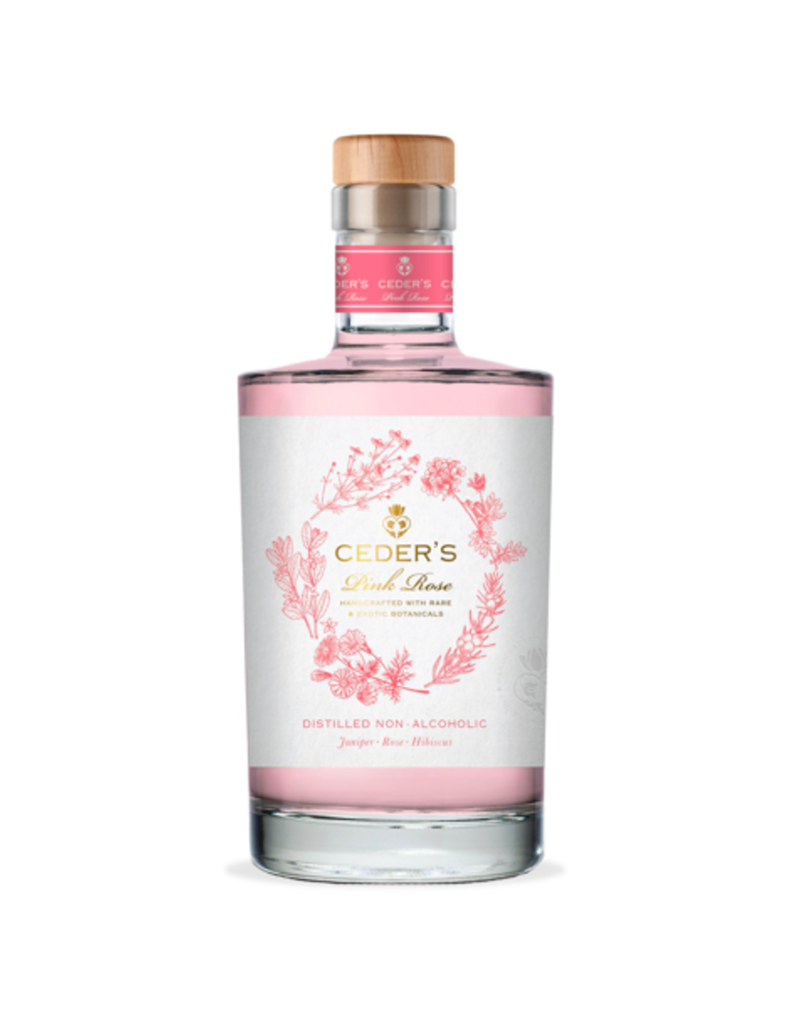 The Independent Mercantile Co. DLE - Ceder's Non-Alcoholic Spirit / Pink Rose, 500ml