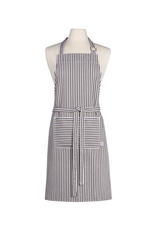 Apron - Thin Stripe, Black