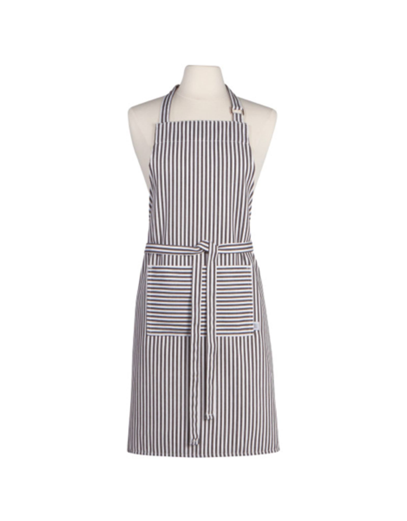 Apron - Thin Stripe, Black