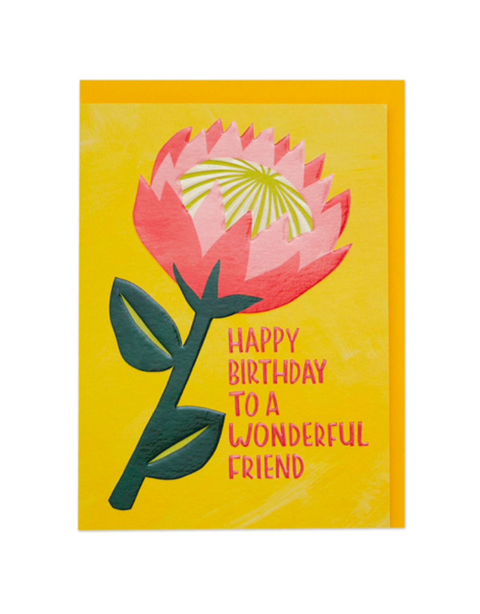 TIMCo PPS - Card / Happy Birthday to a Wonderful Friend, 5 x 6.75"