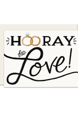 PPS - Card / Hooray for Love, 4.25 x 5.5"
