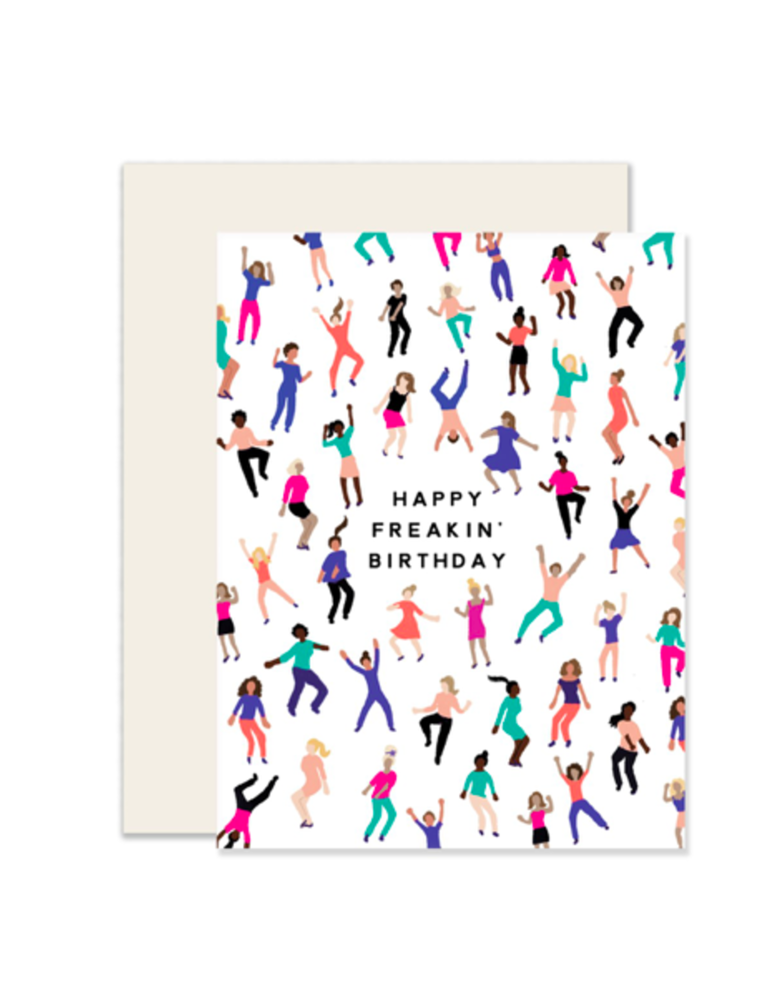PPS - Card / Happy Freakin' Birthday, 4.25 x 5.5"