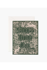 Rifle Paper - Card / Welcome Little One,  4.25 x 5.5"