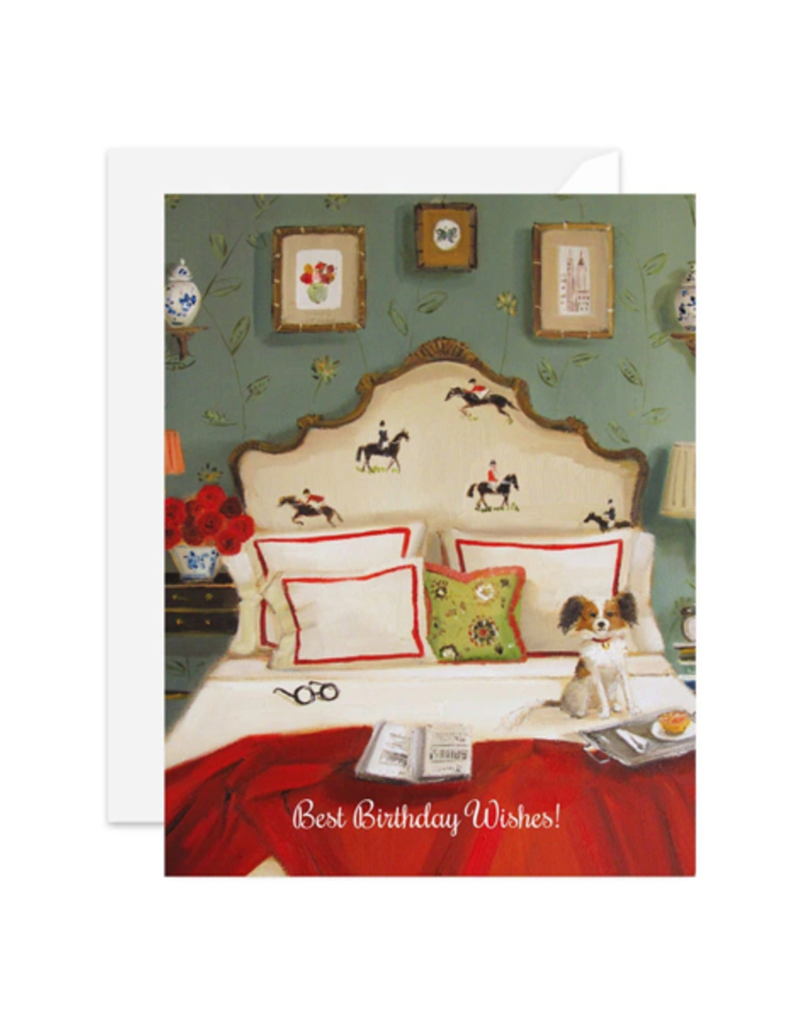 Card - Janet Hill, Best Birthday Wishes