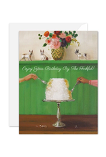 TIMCo Janet Hill - Card / Enjoy Your Birthday by the Forkful, 4.25 x 5.5"