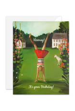 Janet Hill - Card / Hooray! It's Your Birthday! 4.25 x 5.5"