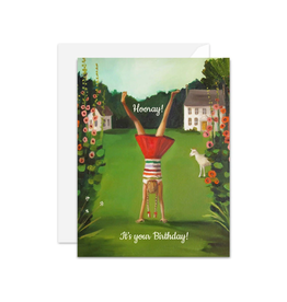 TIMCo Janet Hill - Card / Hooray! It's Your Birthday! 4.25 x 5.5"