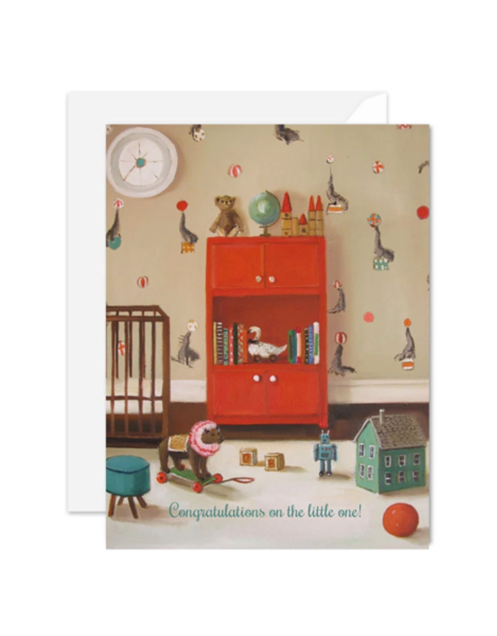 Card - Janet Hill, Congratulations on the Little One!