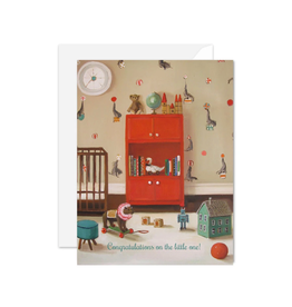 Card - Janet Hill, Congratulations on the Little One!