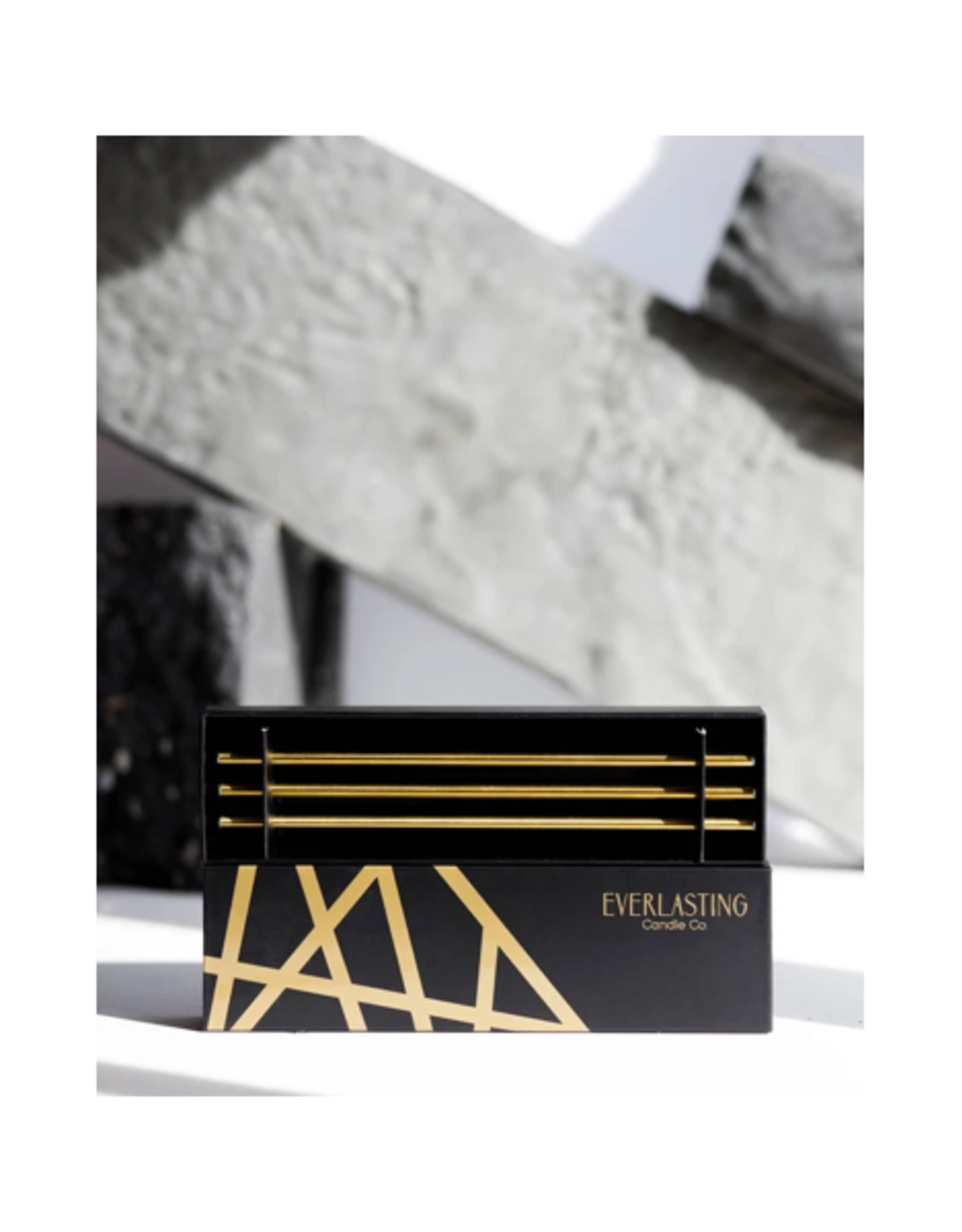 Candlesticks - Everlasting Candle Co., Gold, Set of 3