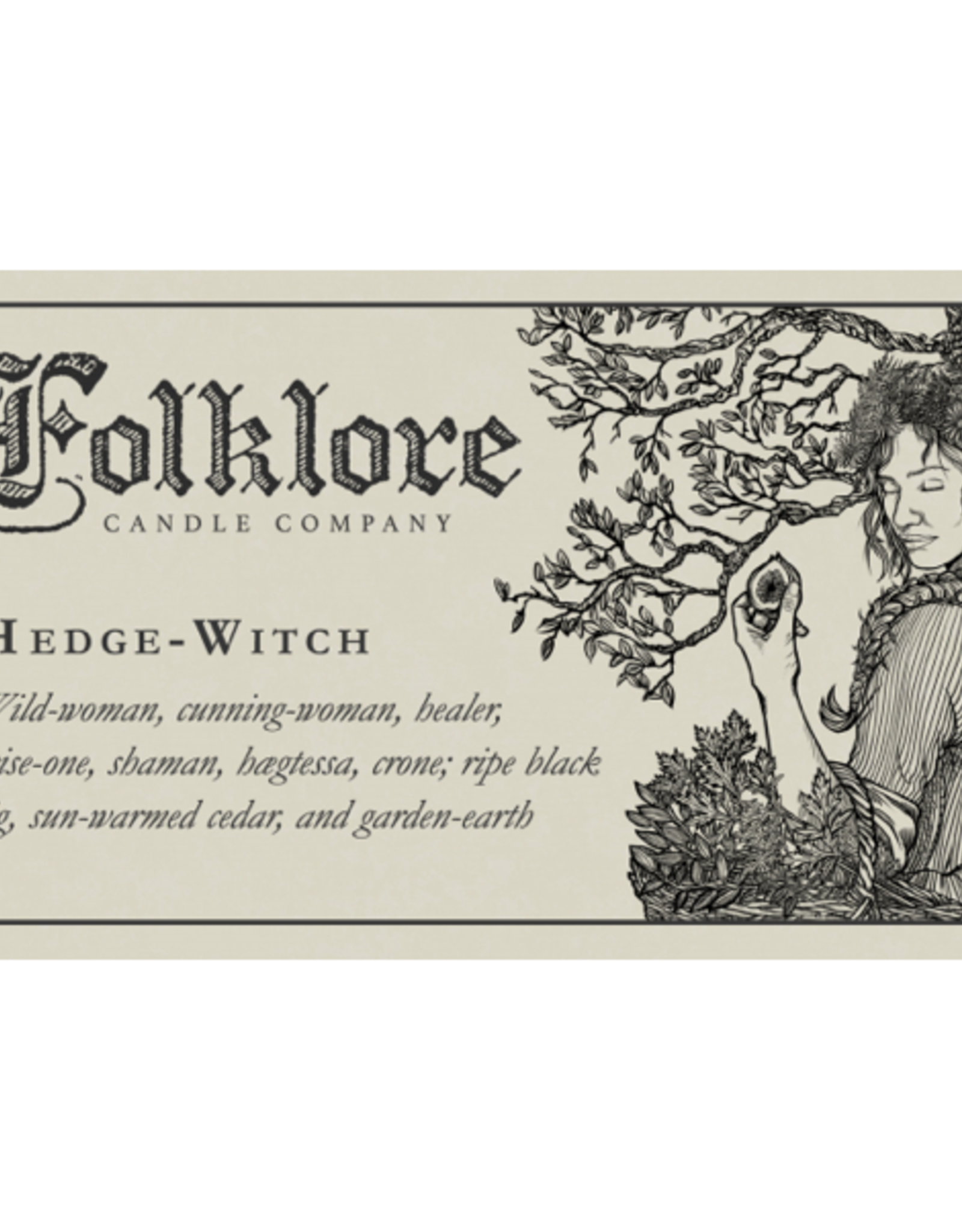 TIMCo Folklore - Soy Candle / Hedge-Witch, 10oz