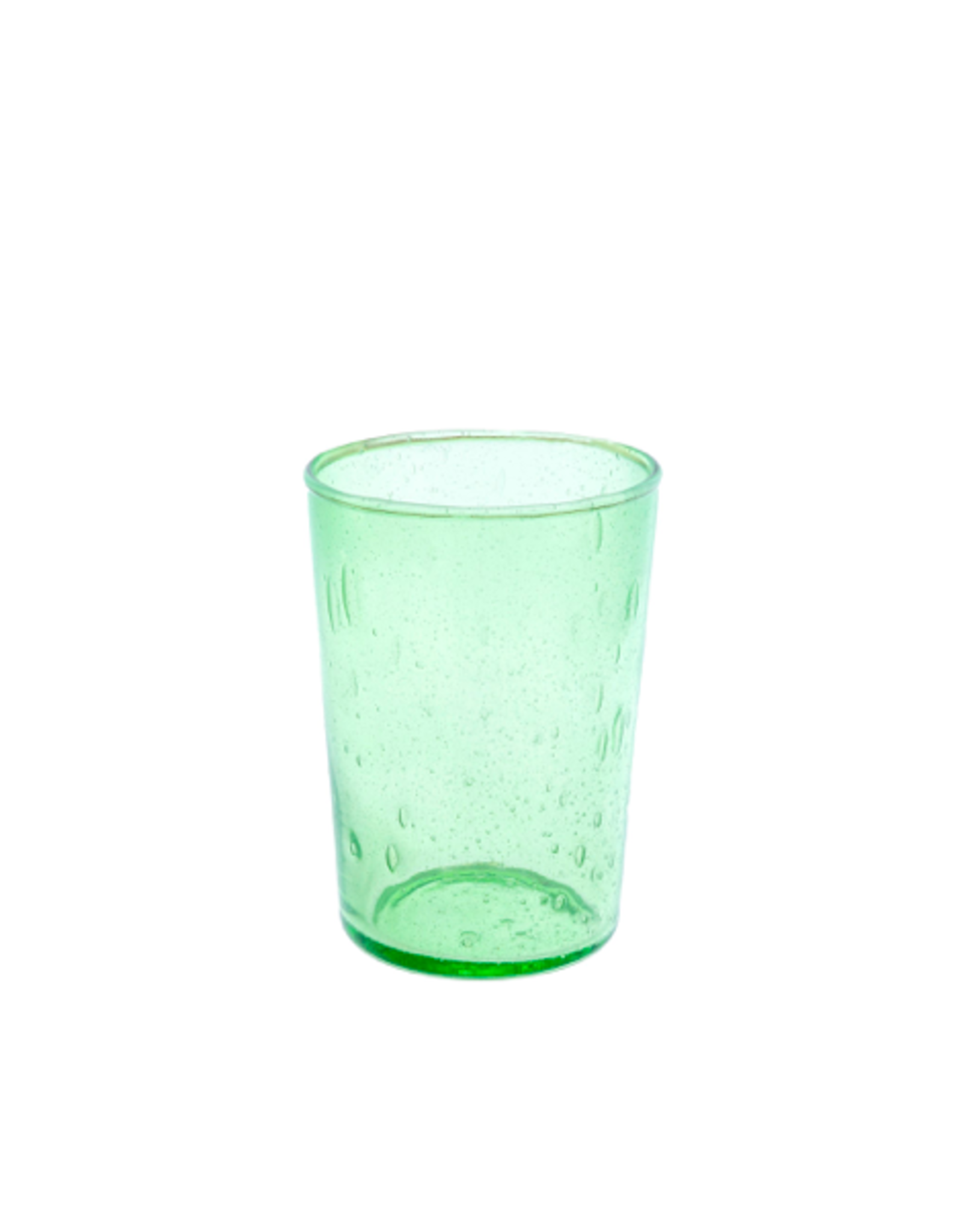 IBA - Glass Tumbler / Green Bubble, 11oz