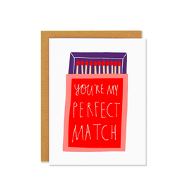 BKE - Card / You're My Perfect Match, 4.25 x 5.5"